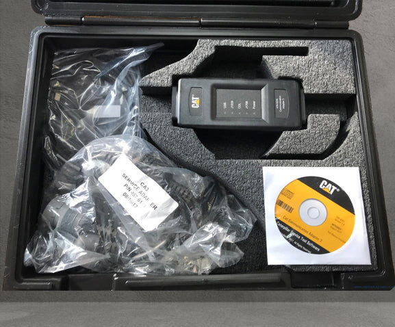 Genuine Caterpillar Cat COMM Communication Adapter III 3 Includes 6 & 9 Y Cables Diesel Diagnostic Laptops