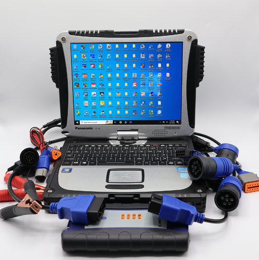 Diesel Scan Tool Diagnostic Laptop Scanner Tool Complete kit CF19 diesel scan tools