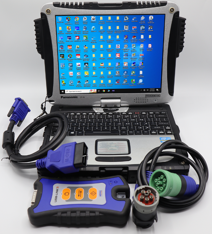 Diesel Laptops Scanner Tool Complete Nexiq kit CF19. Tool Kit
